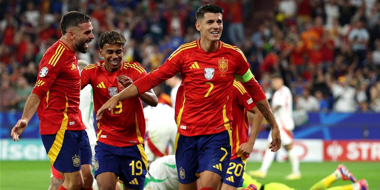 Die Spanier stehen vor dem letzten Spiel gegen Albanien bereits als Gruppensieger fest<span class="copyright">Foto: Getty Images</span>