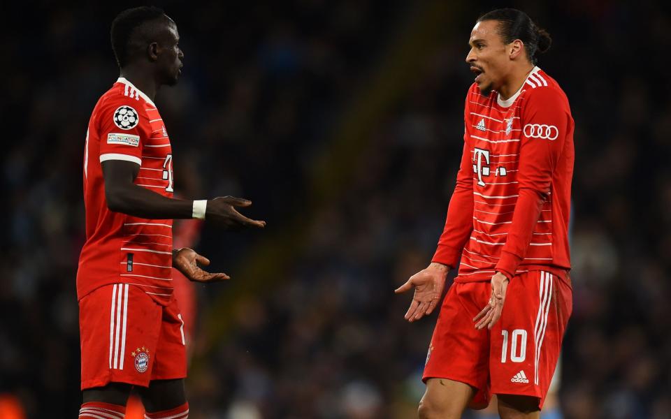 Sadio Mane 'punched' Leroy Sane in Bayern Munich dressing room bust-up - Shutterstock/Peter Powell