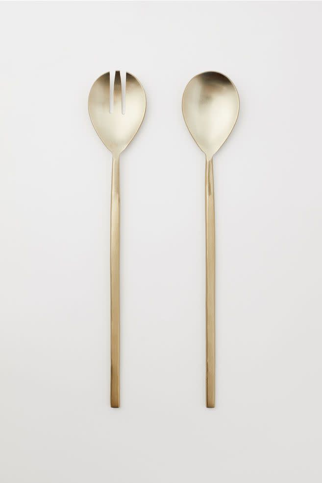 H&M home - Metal salad servers, £9.99