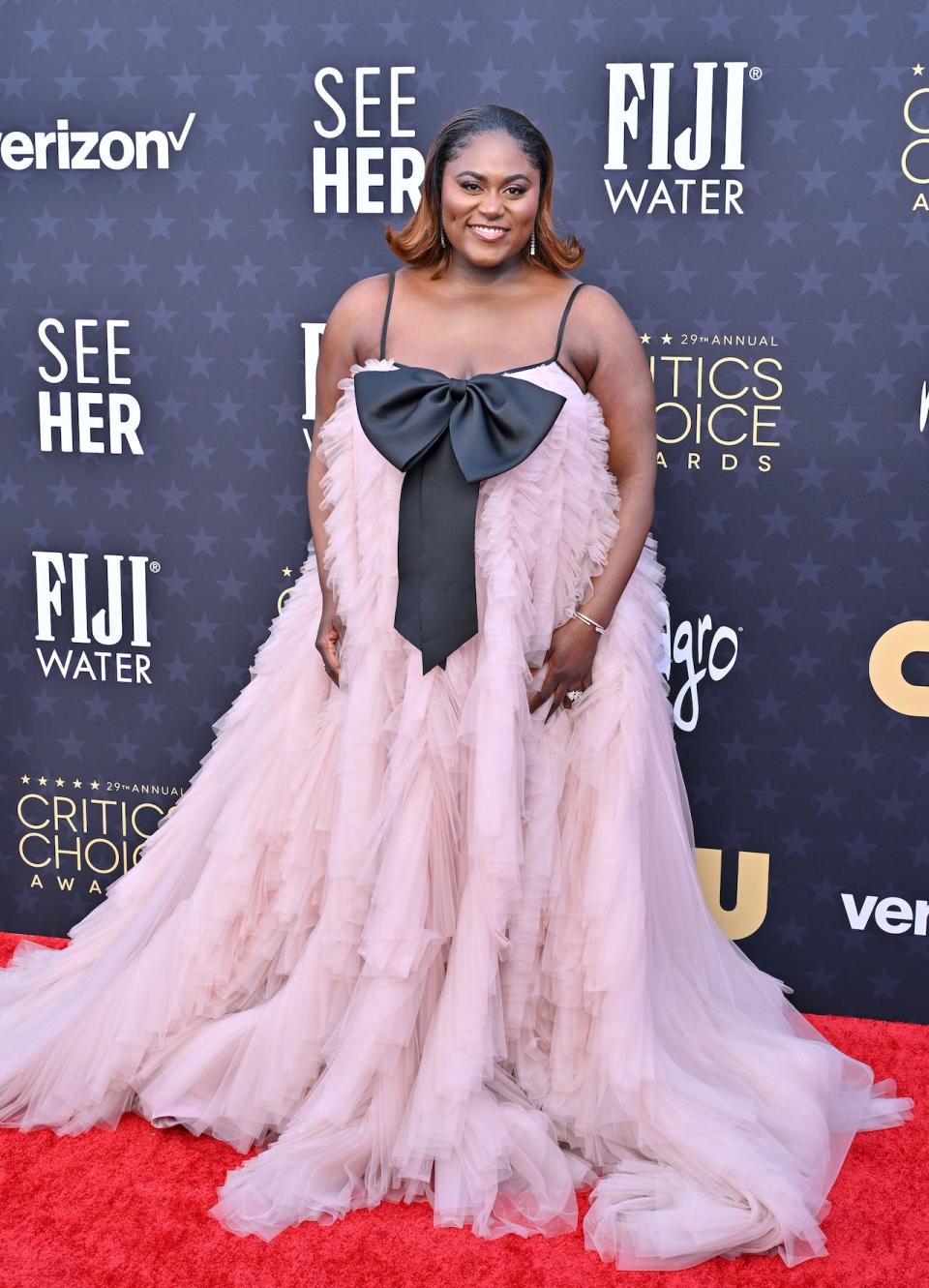 Danielle Brooks attends the 2024 Emmys.