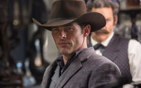 James Marsden as Teddy in Westworld