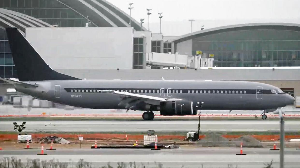 SpaceX's new 737NG aircraft.