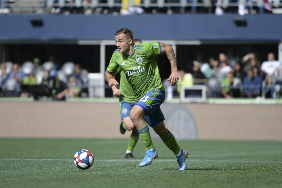 Jordan Morris' ability to stretch the Reds' back line could make the difference for Seattle. (Jeff Halstead/Getty)