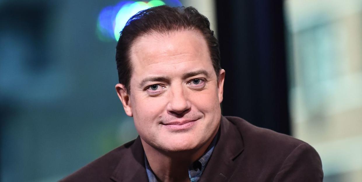 new york, ny december 14 brendan fraser attends aol build to discuss his role in the affair at aol hq on december 14, 2016 in new york city photo by daniel zuchnikwireimage