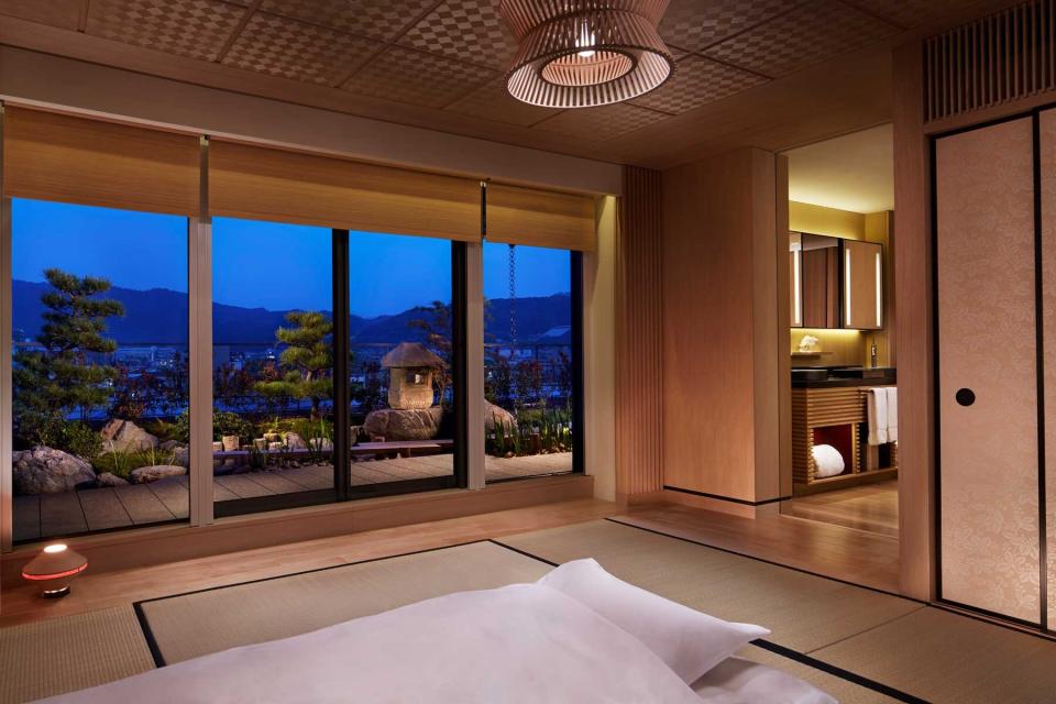 The Ritz-Carlton, hotel Garden Terrace Suite, Kyoto, Japan