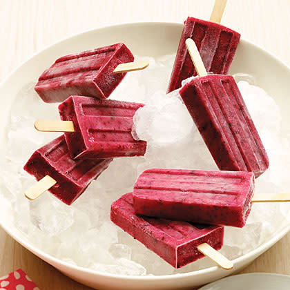 Triple-Berry Popsicles