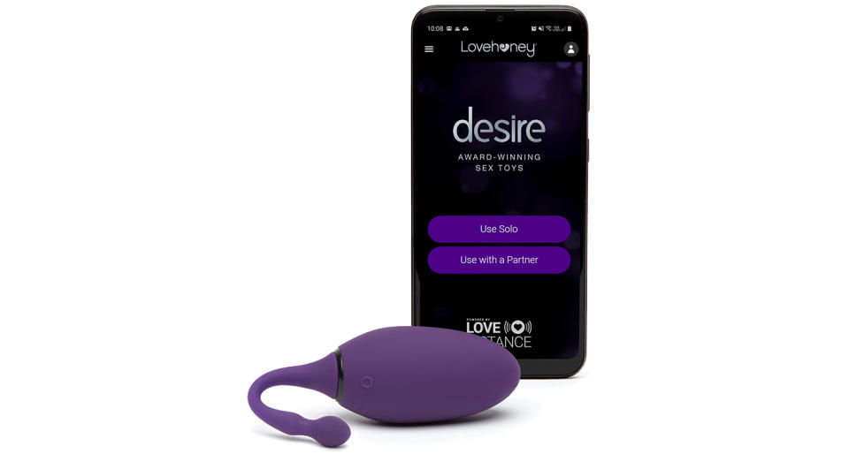 Lovense Lush 2 App Controlled Rechargeable Love Egg Vibrator