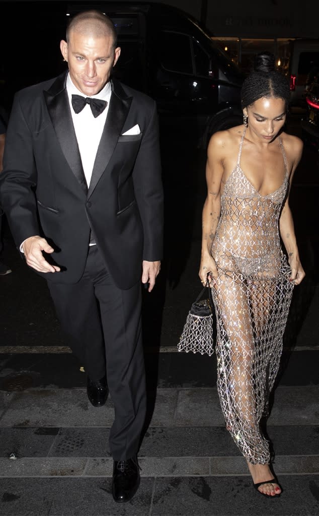 Zoe Kravitz, Channing Tatum, 2021 Met Gala, After Party