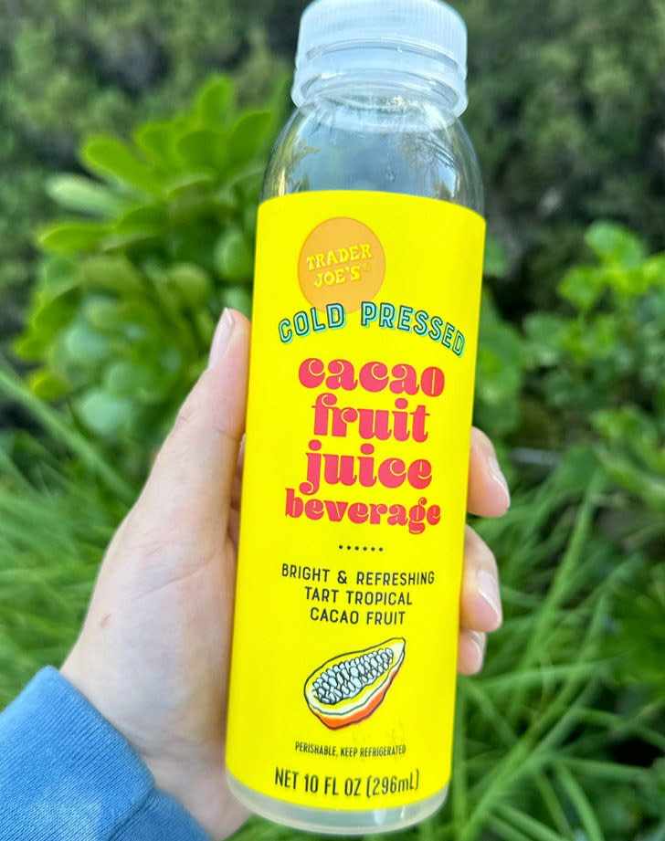 Cold Pressed Cacao Fruit Juice Beverage