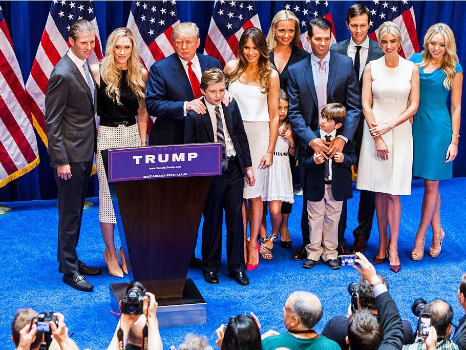 Donald trump family