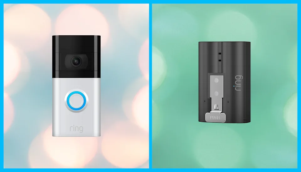 Empowering: This $90-off deal on the Ring Video Doorbell 3 comes with an extra battery and charger. (Photo: Ring)