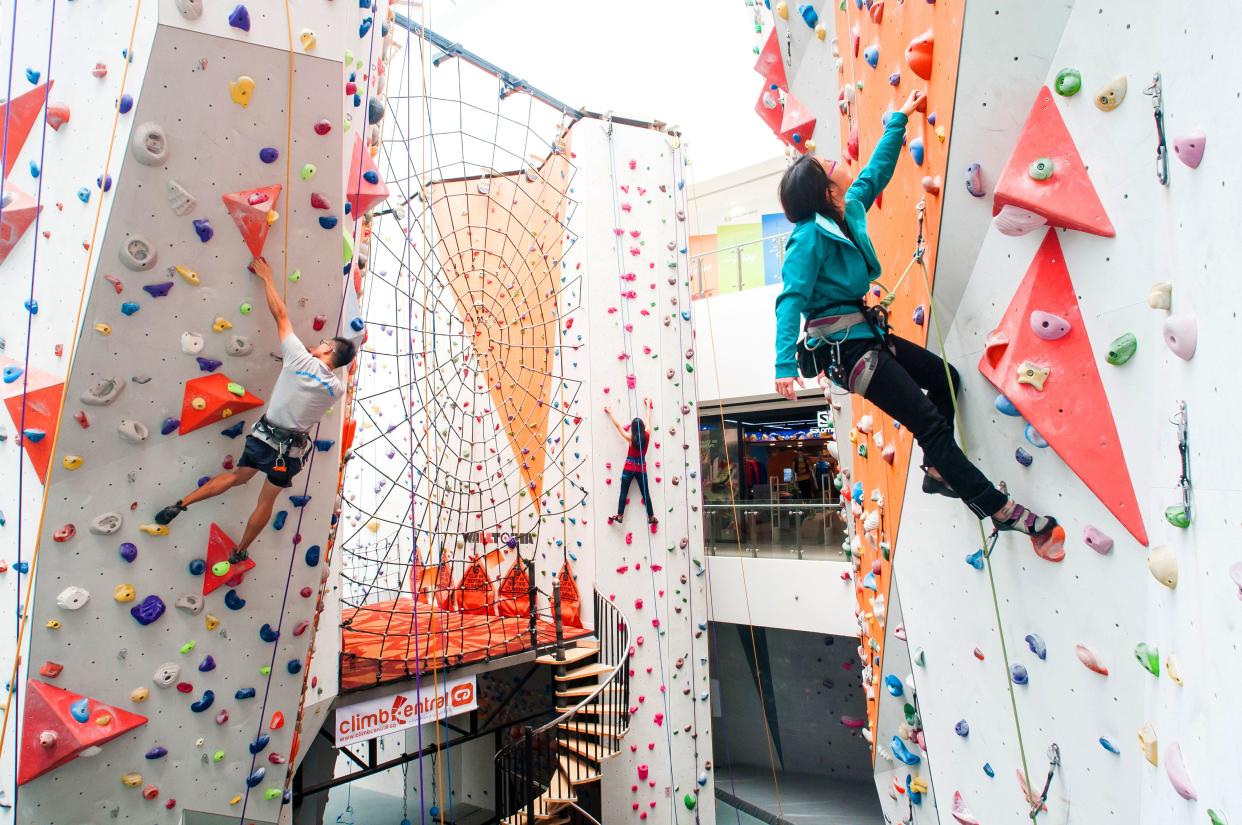 Climb Central at Kallang Wave Wall.