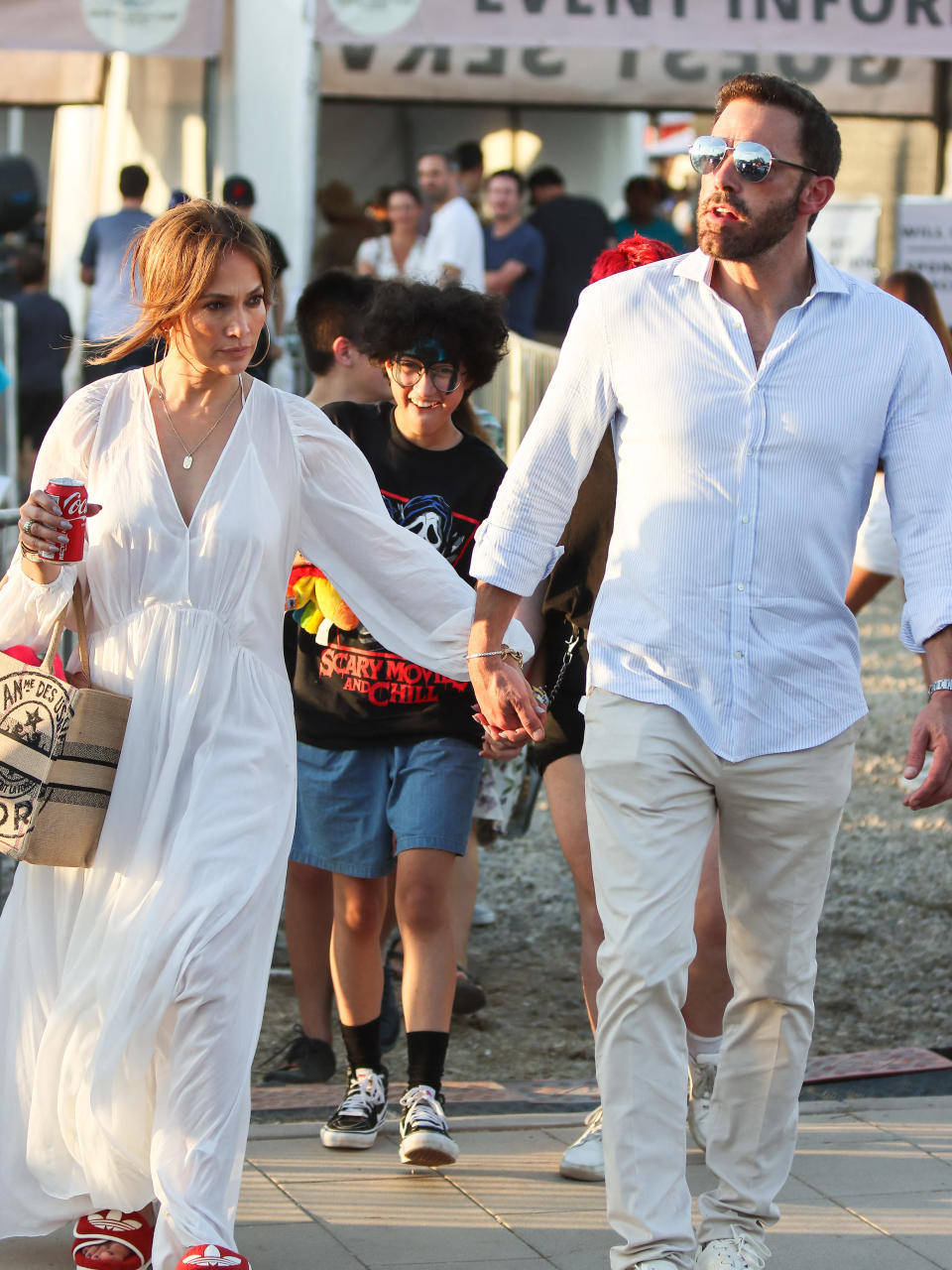 J. Lo’s Child Emme Rocks Edgy Graphic Tee in Malibu: Photos