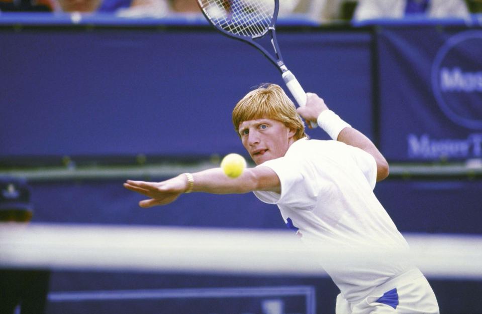 Am 7. Juli 1985 gewann Boris Becker mit nur 17 Jahren das Turnier von Wimbledon. (Bild: Apple )