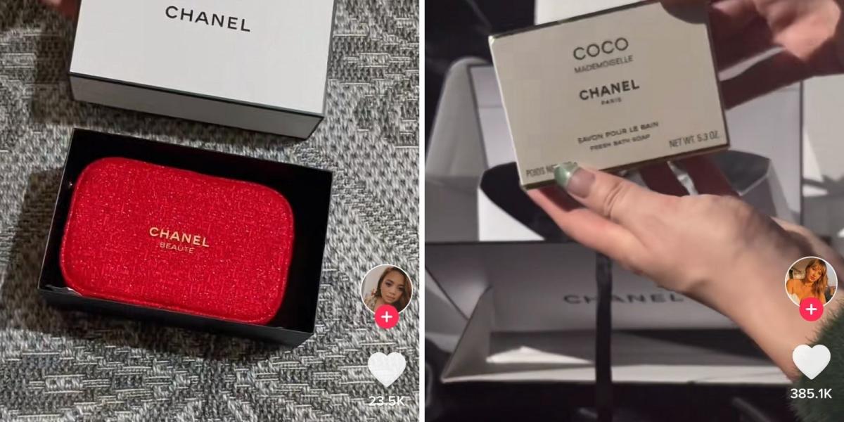 Chanel mocked for $1300 Christmas advent calendar on TikTok, Video