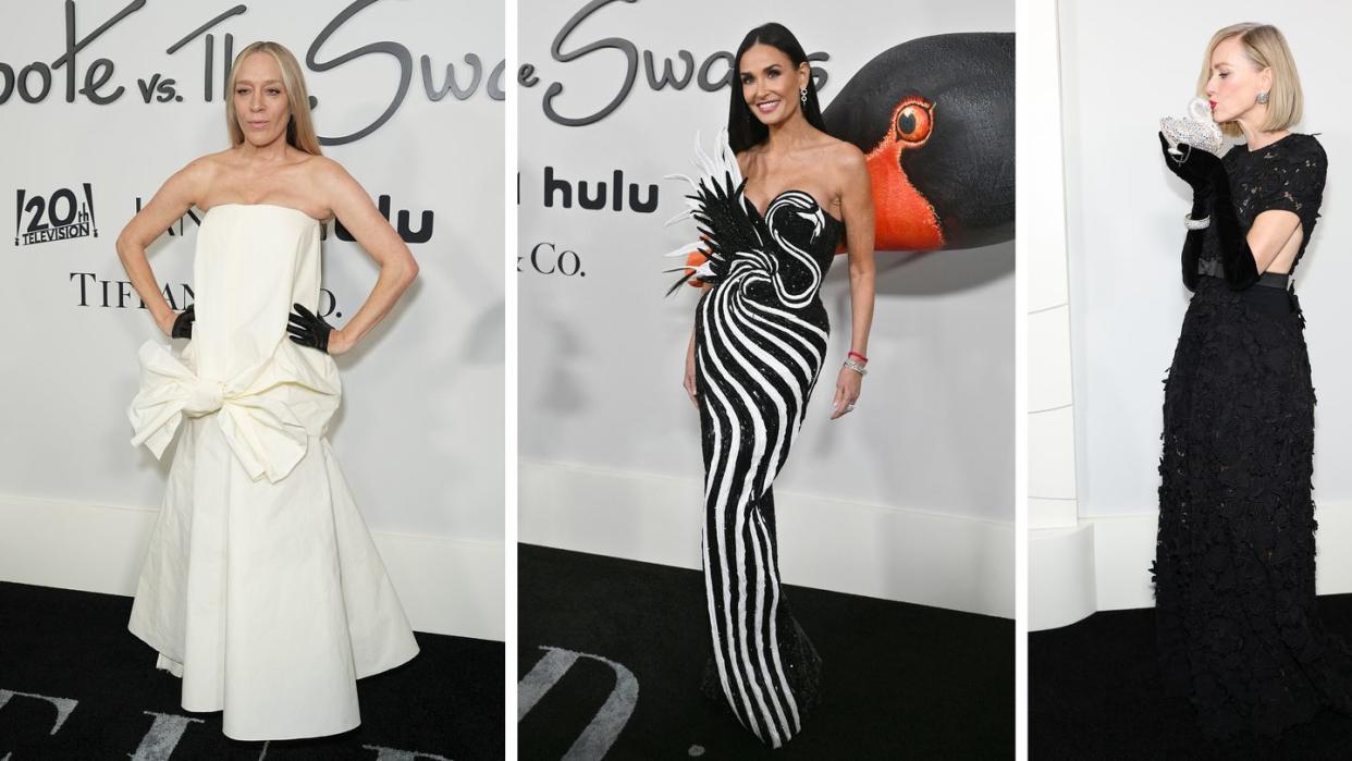 feud capote vs the swans premiere red carpet looks