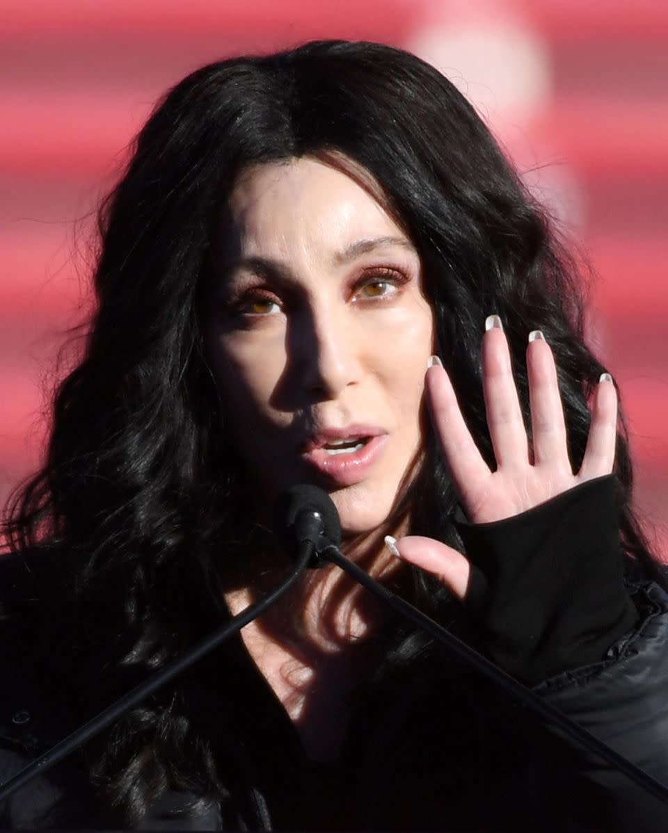 Cher is just one of the many celebrities who have chosen to delete Facebook. Source: Getty