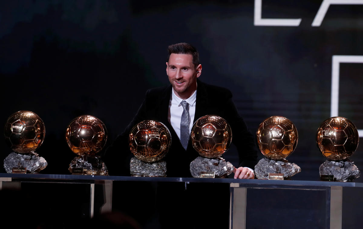 Lionel Messi wins recordbreaking sixth Ballon d'Or, and he's always