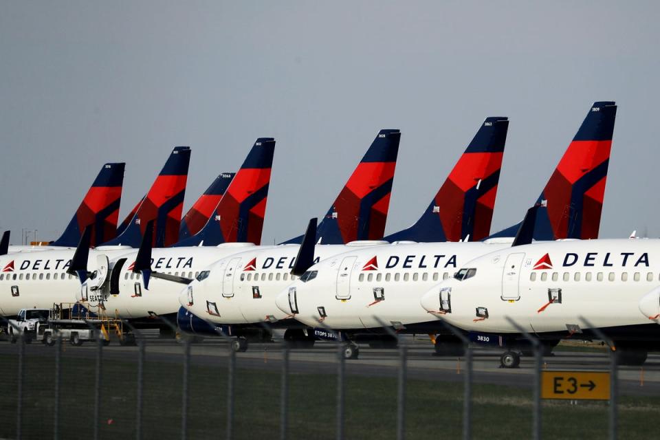 Delta-Frequent-Flyers (Copyright 2020 The Associated Press. All rights reserved.)