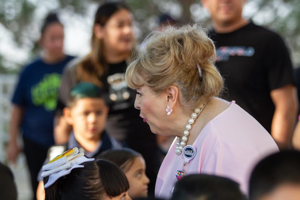 Paul C. Moreno Elementary School on Monday welcomed students back on the first day of classes in the El Paso Independent School District.