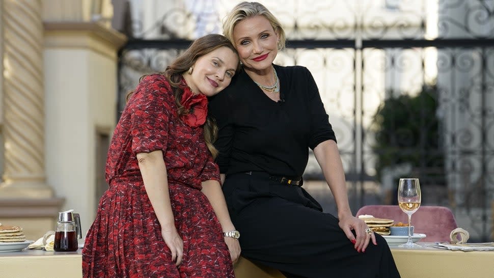 Drew Barrymore and Cameron Diaz