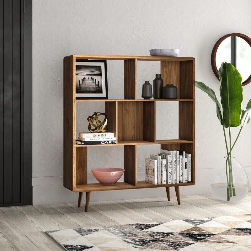 5) Chapple Geometric Bookcase