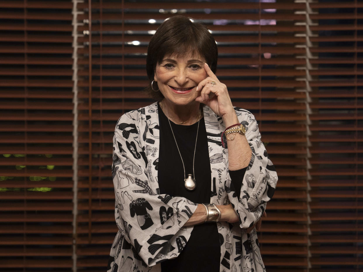 Jeanne Beker poses for a photo in her home in Toronto, on Wednesday, Sept. 25, 2024.  THE CANADIAN PRESS/Paige Taylor White