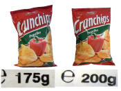 <p><b>Crunchchips, Lorenz Bahlsen</b><br> Na, Chipstüte schon wieder leer? "Dann schauen Sie mal auf den kleinen unscheinbaren ,Eindruck' mit der Füllmenge und dem Mindesthaltbarkeitsdatum. Dort steht seit kurzer Zeit nicht mehr 200 Gramm, sondern 175 Gramm", lautete ein weiterer Rat der Verbraucherzentrale Hamburg in 2016. Die hatte den knusprigen Kartoffelsnack von Bahlsen als Mogelpackung enttarnt. Denn trotz des reduzierten Inhalts blieb es beim Preis von 1,95 Euro. Das machte eine versteckte Preiserhöhung von 14,3 Prozent. Ebenfalls betroffen von der Füllmengenreduzierung waren die Sorten "Western Style" und "Cheese & Onion". Auf Anfrage der Verbraucherschützer erklärte der Hersteller, dass die Konkurrenz "schuld" an der geringeren Füllmenge sei, da Funny Frisch, Chio und Lays ja auch 175-Gramm-Packungen anbieten würden. </p>