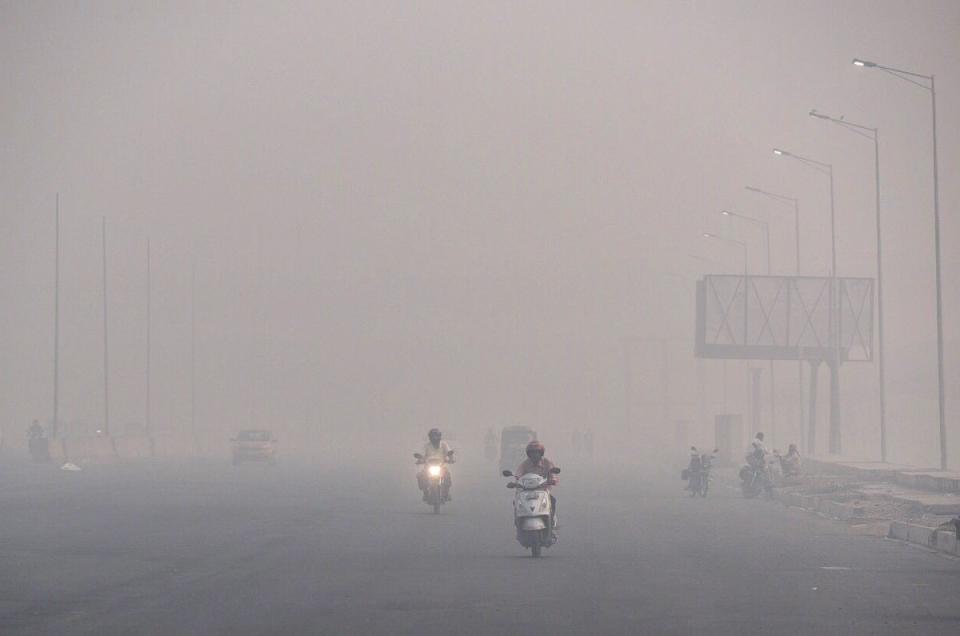 根據一份最新空污相關研究報告，高污染空氣水準不僅對人類的健康構成威脅，並將在未來數年間，使得印度西南季風降雨量減少最多達15%。(圖取自推特)