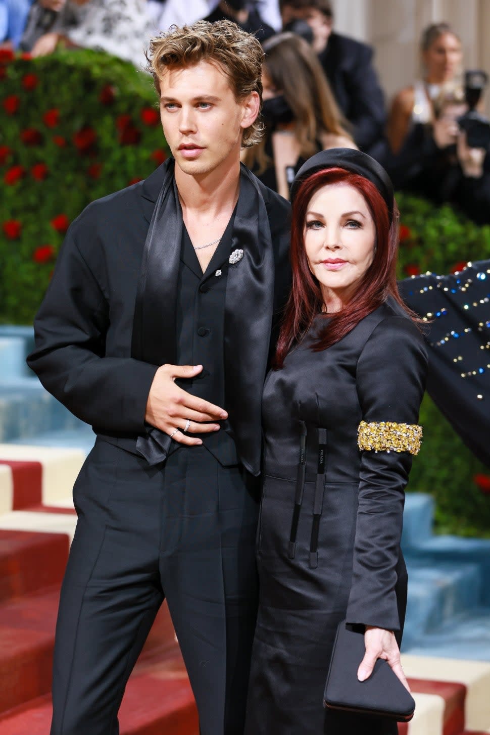 Austin Butler and Priscilla Presley