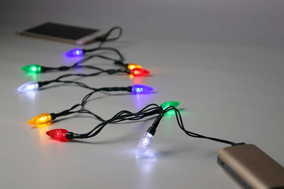 Christmas lights phone charger (Photo: Amazon)