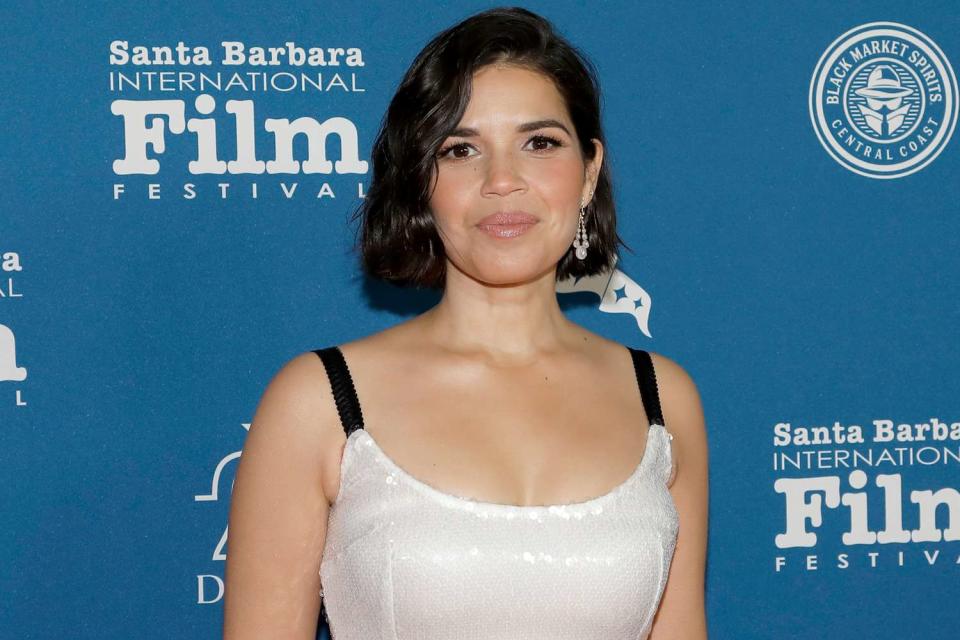 <p>Tibrina Hobson/Getty </p>  America Ferrera attends the Virtuosos Award ceremony during the 39th Annual Santa Barbara International Film Festival