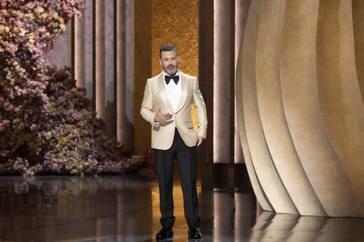 Der Moderator der Oscar-Verleihung, Jimmy Kimmel, hat Donald Trump eine vernichtende Abfuhr erteilt, nachdem der ehemalige Präsident Kimmels Moderation im Internet niedergemacht hatte. (Bild: Getty).