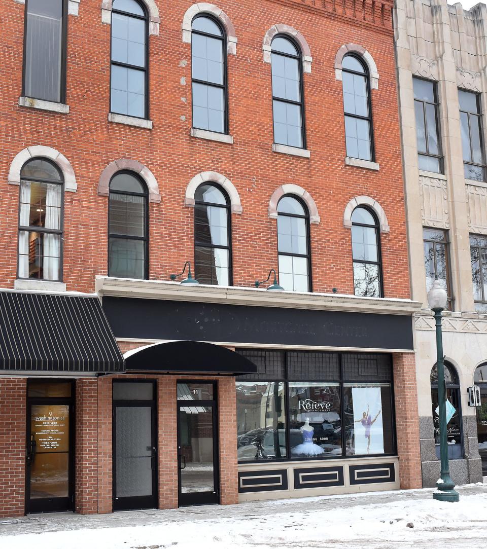 The former Monroe Bank & Trust Mortgage Center is the new location of River Raisin Centre for the Arts' classes.