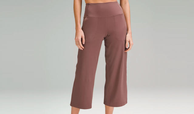 Lululemon align wide leg crop – Shop with Payton