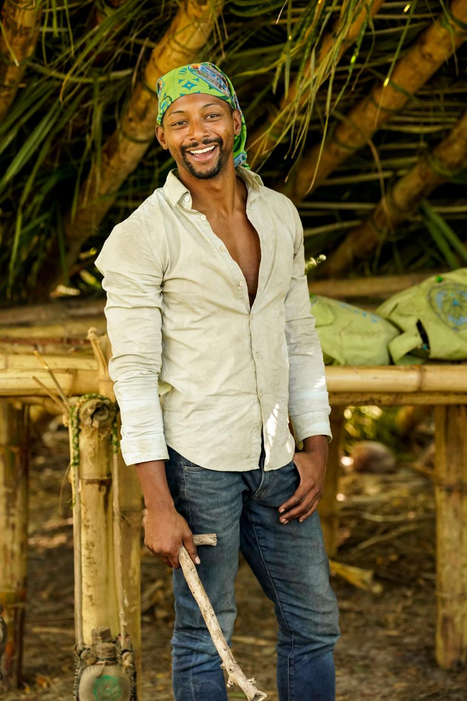 Josh Wilder, from Cincinnati, shown on episode two on the 44th episode of "Survivor," which aired on March 8.