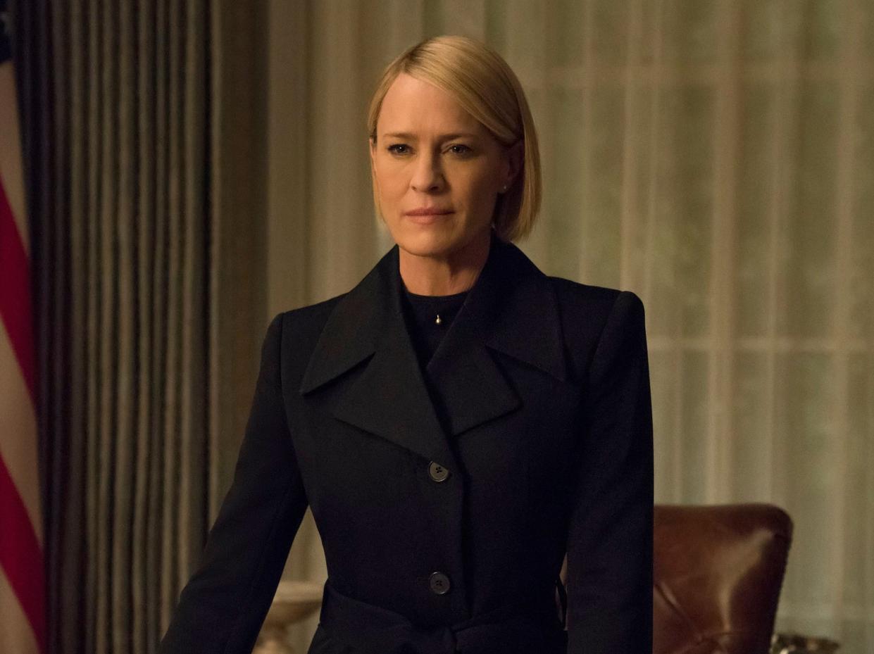 Robin Wright in House of Cards (David Giesbrecht/Netflix/Kobal/Shutterstock)