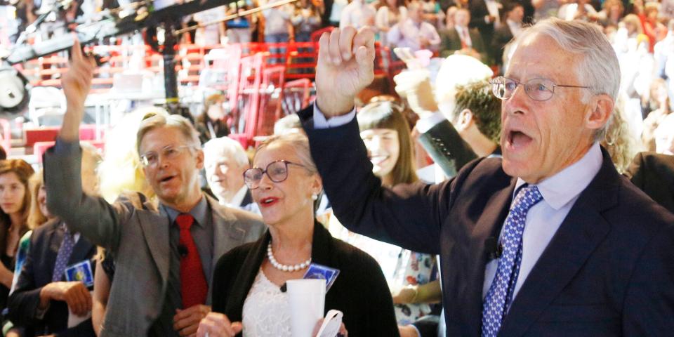 Wal-Mart family Jim Walton, Alice Walton and Rob Walton