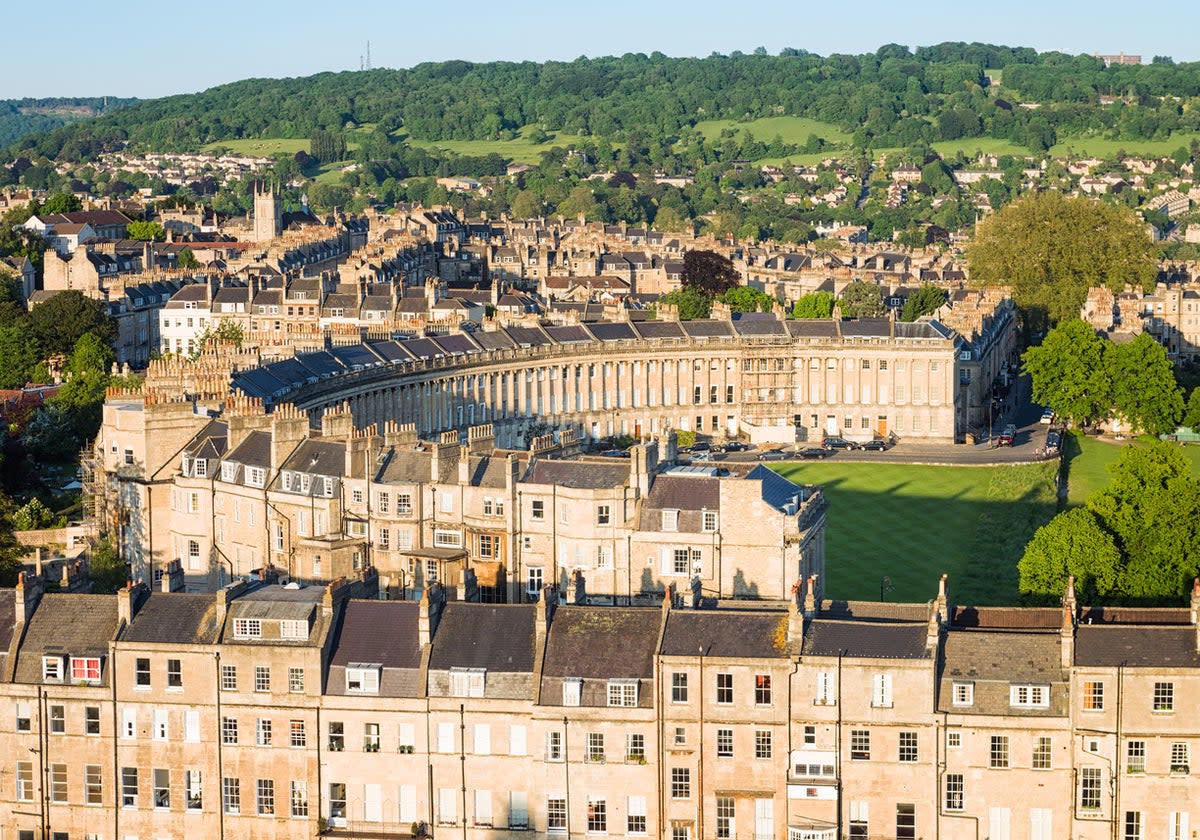 Bath’s Royal Crescent is an architectural masterpiece  (Getty/iStock)