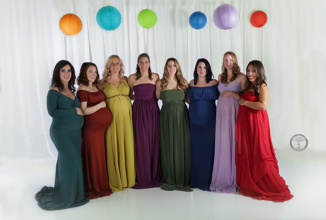 JoAnn Marrero photographed eight mothers to celebrate their rainbow babies.&nbsp; (Photo: JoAnn Marrero/From Labor to Love)