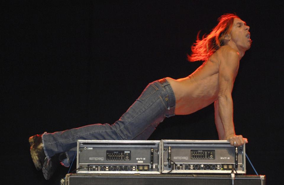 Iggy Pop: Eine Karriere in Bildern