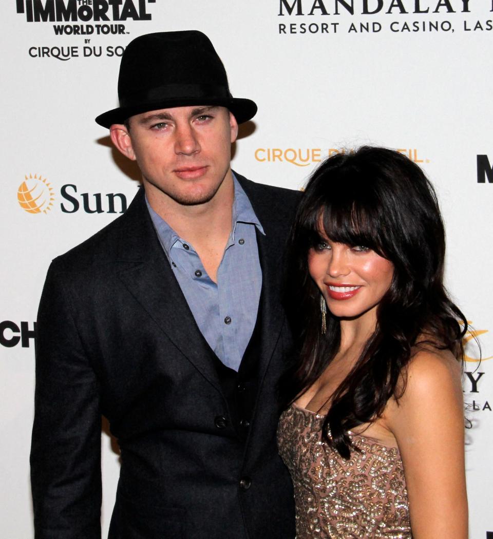 Channing Tatum and Jenna Dewan at MICHAEL JACKSON IMMORTAL OPENING IN LAS VEGAS