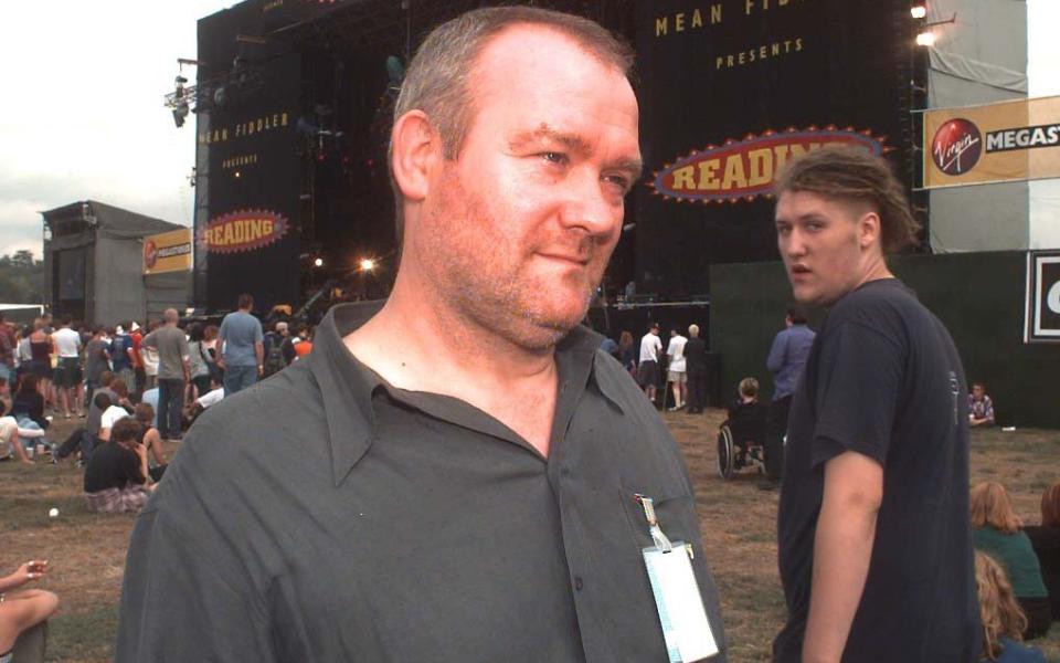 Vince Power at the Reading Festival in 1997