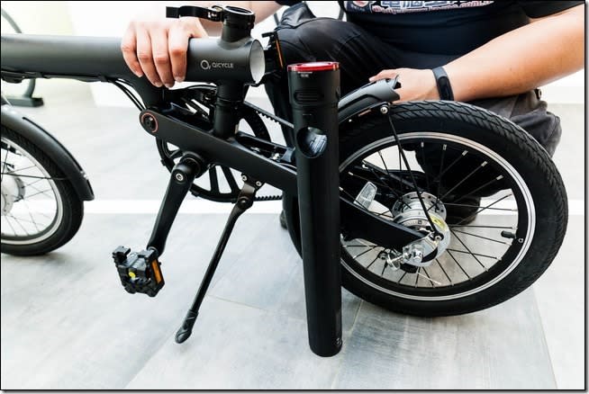 騎記電助力摺疊自行車 國際版 米騎生活 門市體驗，讓你騎腳踏車還能賺零用錢　