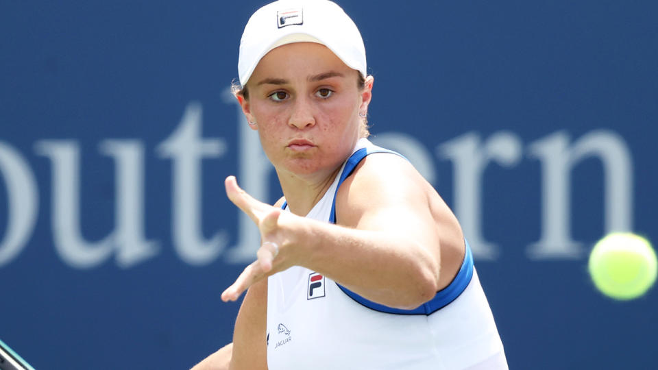 Ash Barty defeated Barbora Krejcikova at the Cincinnati Open.