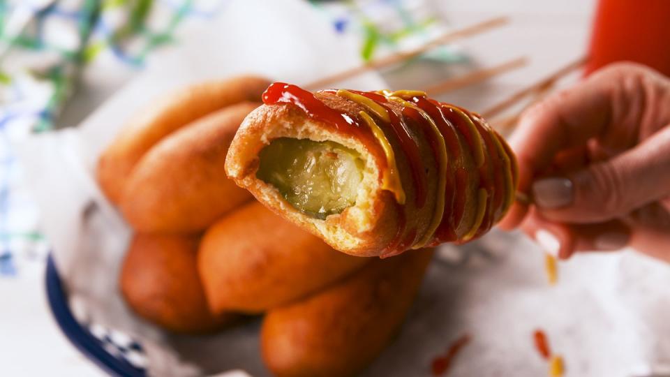 pickle corn dogs