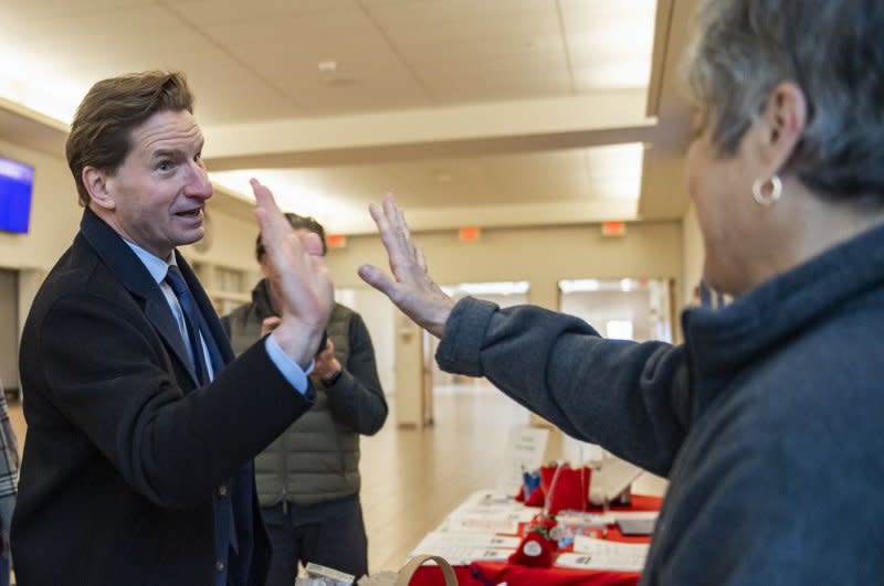 Rep. Dean Phillips was first elected in Minnesota in 2018 and collected nearly 20% of New Hampshire’s primary vote in January, which saw President Joe Biden win an “overwhelming victory." File Photo by Amanda Sabga/UPI