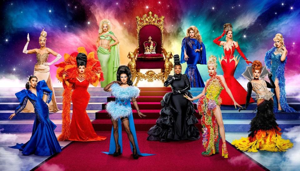 rupaul's drag race uk vs the world s2 cast promotional shoot