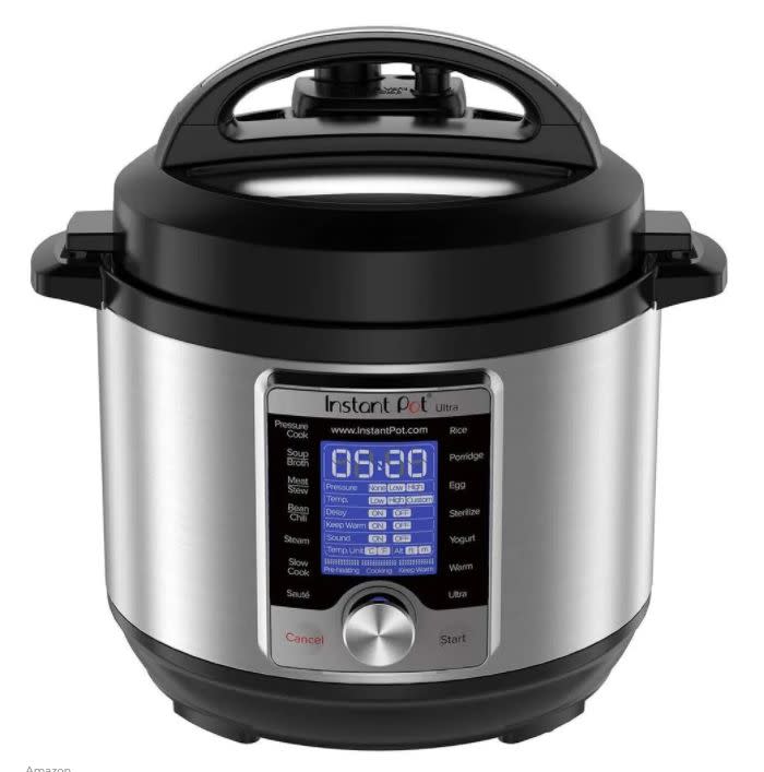 Get this <a href="https://amzn.to/33Dlc71" target="_blank" rel="noopener noreferrer">Instant Pot Ultra Mini Hot Pot on sale for $50</a> (originally $120) on Amazon. It's the perfect gift for the person in your life who wants to spice up meal time without the stress.