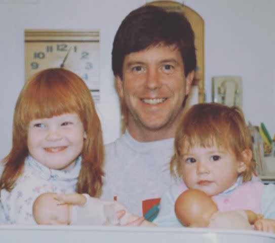 <p>Tom Bergeron Instagram</p> Tom Bergeron with his daughters, Jessica and Samantha.